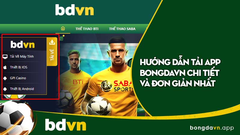 Hướng dẫn tải app BongdaVN chi tiết và đơn giản nhất